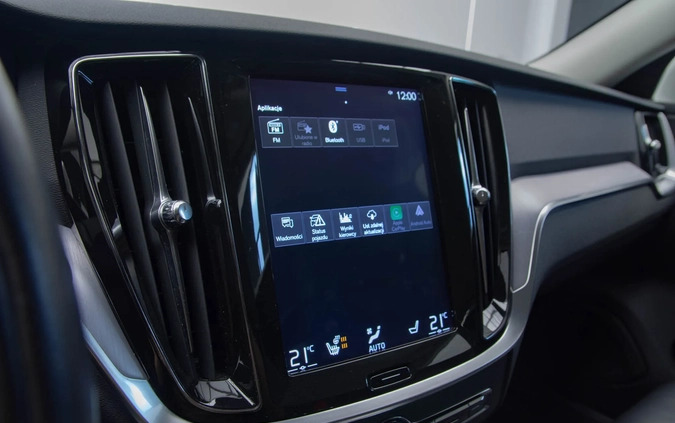 Volvo V60 cena 129899 przebieg: 120000, rok produkcji 2019 z Łódź małe 631